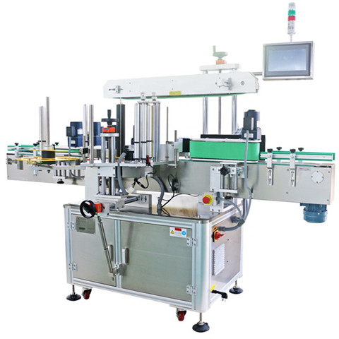 Stroj Proizvajalec dvostranskega označevalnega stroja Vrhunski visokokakovostni stroj za pritrjeno nalepko na debelo Dvostranski polavtomatski stroj 