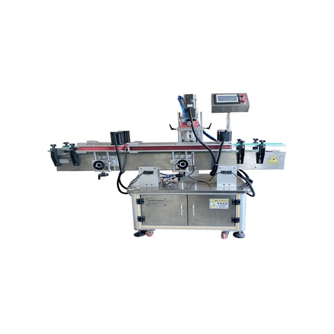 Nalepka z avtomatskim stojalom za etikete Ravni stroj za etiketiranje z visoko natančnostjo Kozmetika Prelivni kovček Stroj za etiketiranje v prahu 