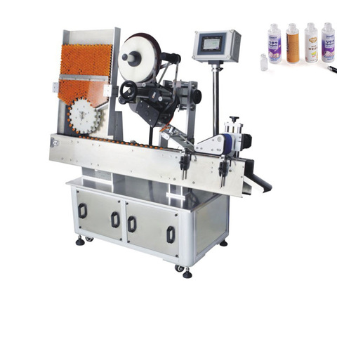 Js-A2-500 Visokokakovostni avtomatski stroj za skrčljivo označevanje z okroglimi rokavi za steklenice 