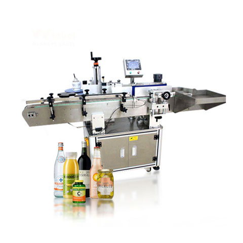 Strokovni namizni stroj za etiketiranje / etiketirni stroj za steklenice / stroj za etiketiranje pločevink 