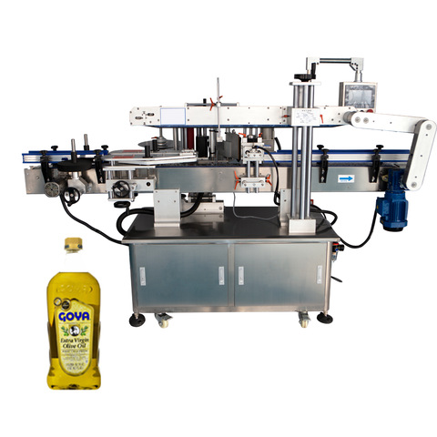 Stroj za etiketiranje vrtljivih strojev Stroj za etiketiranje ovalnih steklenic Stroj za industrijske nalepke 