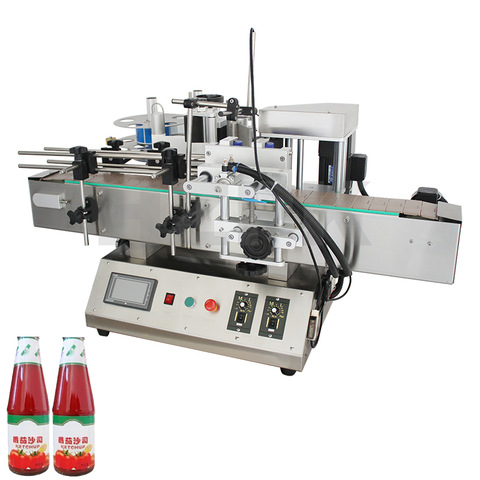 Stroj za etiketiranje namiznih avtomatskih plošč za steklenice Zonesun z namiznimi ploščami za plastične vrečke 