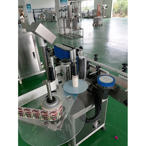 Dvostranski stroj za etiketiranje Ravno kvadratna okrogla steklenica / nalepka Označevalna embalaža Polnilni pokrov Stroj za nalepke Proizvajalec 