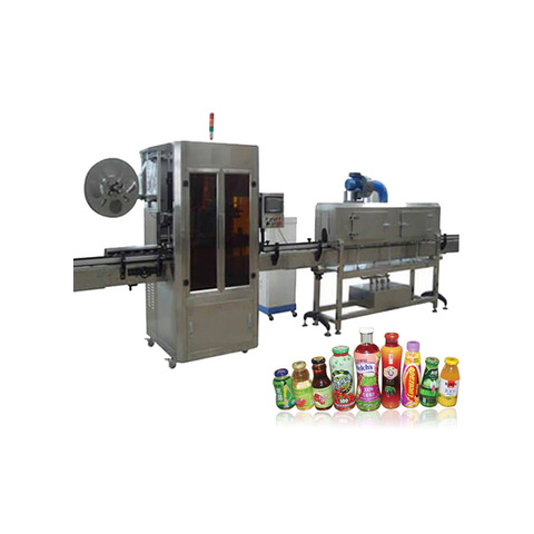 Avtomatski visokohitrostni stroj za označevanje skrčljivih etiket s PVC rokavi z mineralno vodo 