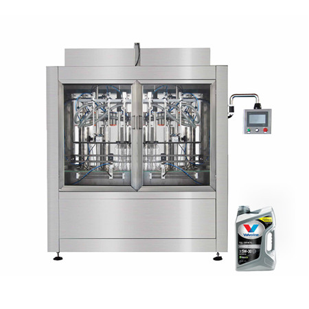 Popolnoma avtomatski batni stroj za polnjenje / pakiranje tekočin / čiste vode v steklenice 4/6/8 (AFLS-840/860/880) 