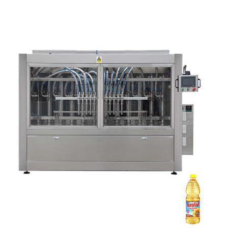 Samodejno PLC krmiljeni servo batni stroj za polnjenje olja s tekočimi steklenicami Polnilni stroj za polnjenje z ISO certifikatom za pakirni stroj 
