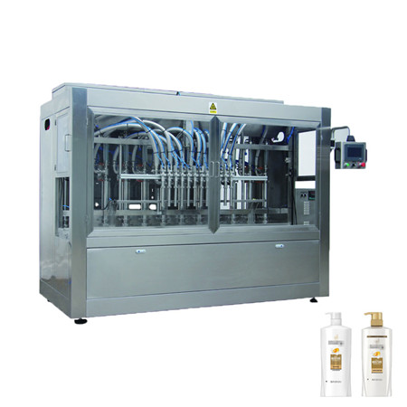 Stroji za pakiranje strojev za samodejno polnjenje strojev za polnjenje detergentov z visoko hitrostjo 24 šob