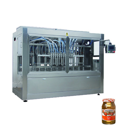 Samodejni PLC krmilni stroj za polnjenje steklenic za pijače iz sadnega soka 3 v 1