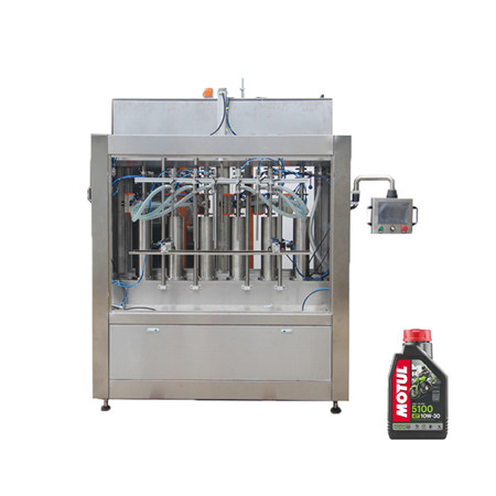 Stroj za linearno polnjenje tekočih alkoholnih pijač ali smetane Kozarec za med z majhnimi steklenicami Stroj za etiketiranje z olji 