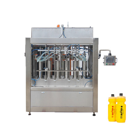 Visokohitrostni rotacijski tesnilni stroj za polnjenje vode iz steklenic iz mineralne čiste vode 