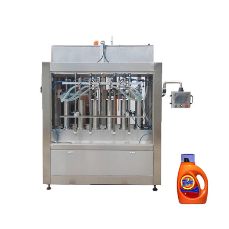 Popolnoma avtomatski batni stroj za polnjenje / pakiranje tekočin / čiste vode v steklenice 4/6/8 (AFLS-840/860/880) 