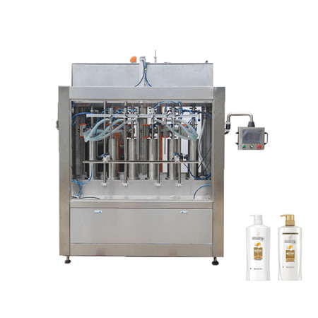 Stroj za avtomatsko linearno polnjenje za dnevne izdelke za šampon Sanitizer 